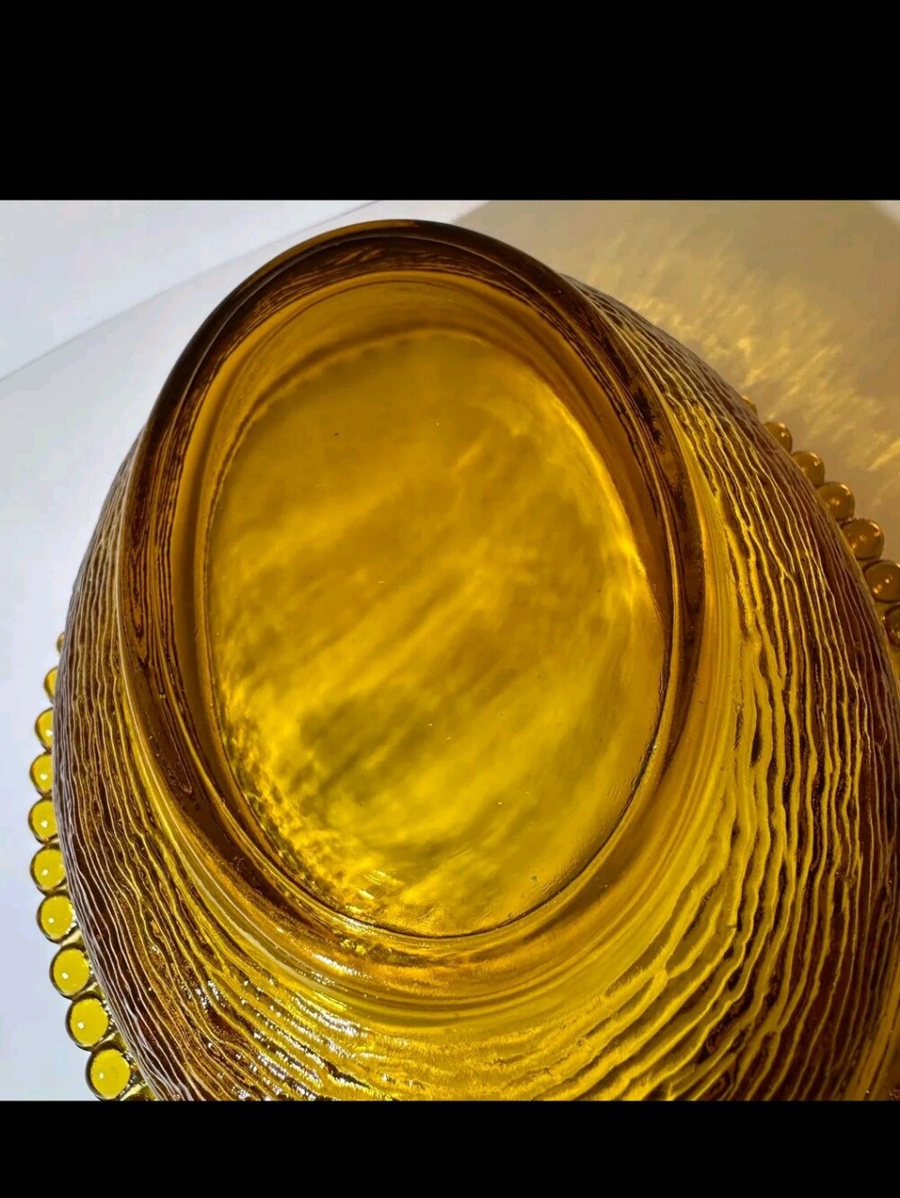 Indiana Glass Amber Hen In A Basket Covered Candy/ Trinket Dish - Picture 7 of 8